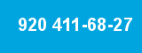 920 411-68-27 920 411-68-27